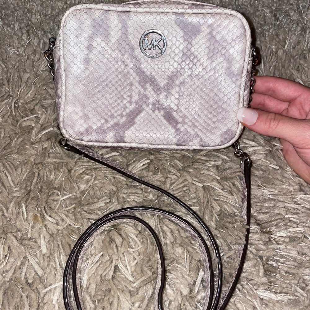 Michael Kors Python Snake Crossbody Small Purse - image 7